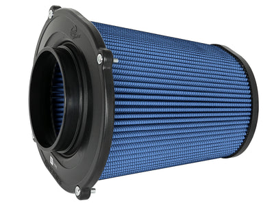 aFe Quantum Pro-5 R Air Filter Inverted Top - 5in Flange x 9in Height - Oiled P5R for high performance car tuning