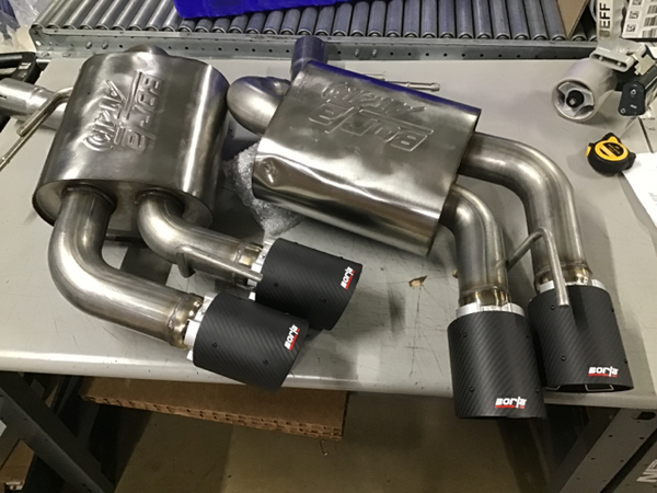 Borla 2016+ Chevy Camaro V8 SS AT/MT ATAK Rear Section Exhaust w/o Dual Mode Valves - DTX Performance