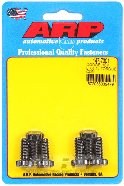 ARP Dodge Hemi 5.7/6.1L Torque Converter Bolt Kit for performance upgrades.