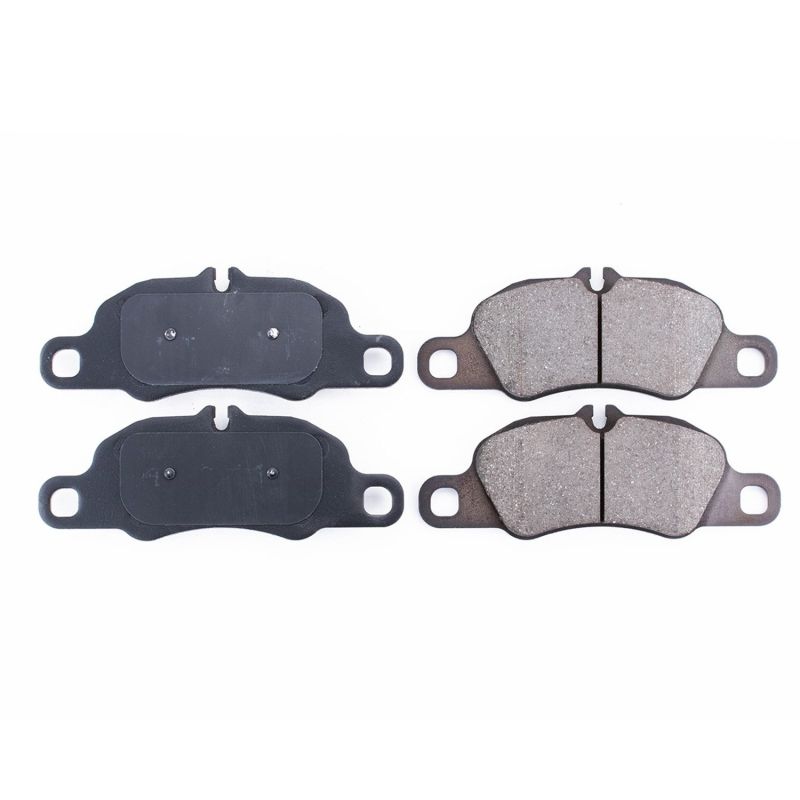 Power Stop 17-18 Porsche 718 Boxster Front Z16 Evolution Ceramic Brake Pads - DTX Performance