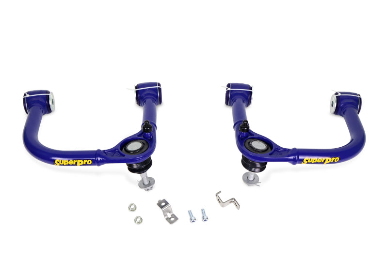 Superpro 24+ Toyota Tacoma/Land Cruiser / Lexus GX550 Fixed Offset Upper Control Arms - Performance car parts DTX Performance