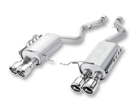 Borla 14 Silv/Sierra 1500 EC Std/CC Short 143.5in WB S-Type Dual Rolled Side Exit Cat-Back Exhaust