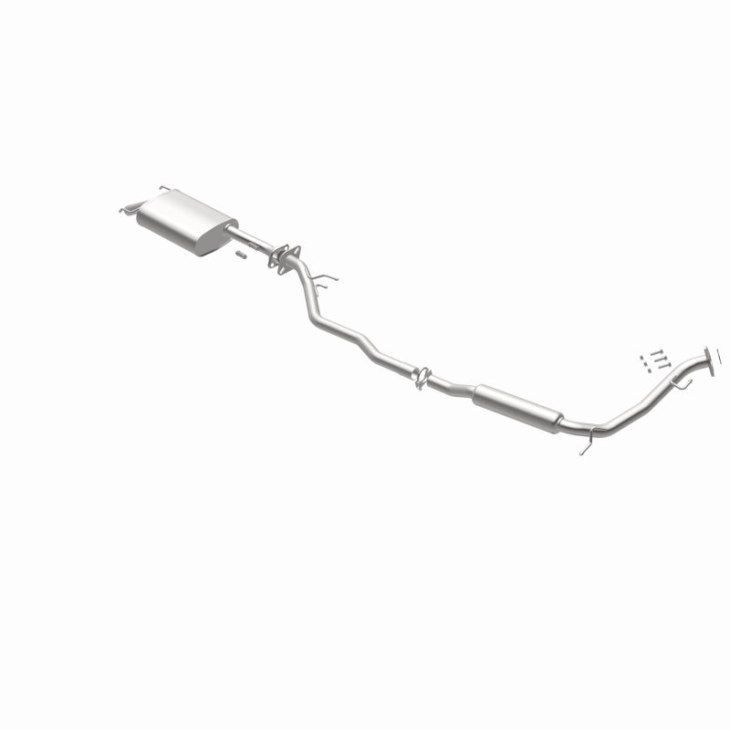 MagnaFlow BRE Exhaust Kit 07-08 Honda Fit 1.5L in a sleek design, ideal for performance car parts and aftermarket exhaust systems.