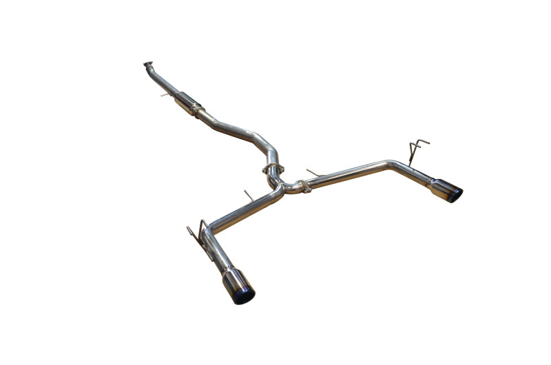 Injen 16-20 Honda Civic 1.5L Turbo 4Cyl (Sedan) 63mm SS Cat-Back Exhaust w/ Dual Burnt Titanium Tips - DTX Performance