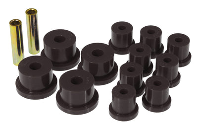 Prothane 64-73 Ford Mustang Rear Spring & 1/2in Shackle Bushings - Black, performance car parts, DTX Performance shop