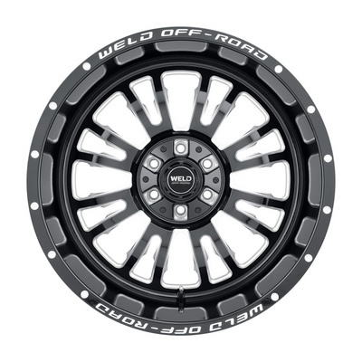 Weld Slingblade 20x10 / 6x135 / 4.75 BS / 106.1 HB - Gloss Black Milled - Non-BL Wheel