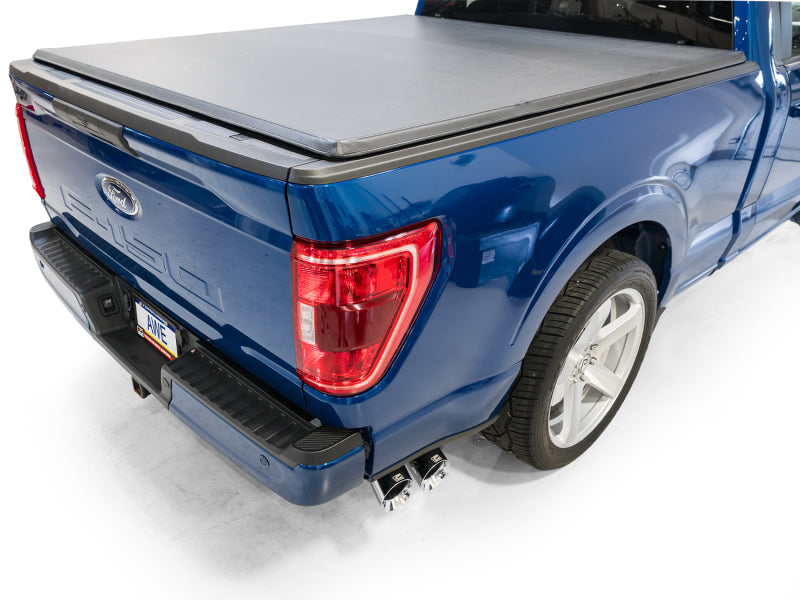 AWE 21-25 Ford F150 Cat-Back Exhaust with 4.5in Dual Side Exit Chrome Tips for high performance