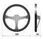 Sparco Steering Wheel 368 Suede Black, performance car parts, DTX Performance, high performance auto parts, steering wheel dimensions