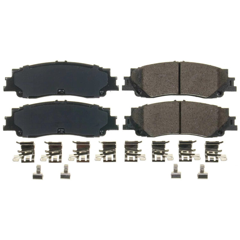 Power Stop 2022 Lexus LX600 Rear Z17 Evo Ceramic Brake Pads w/Hardware - DTX Performance