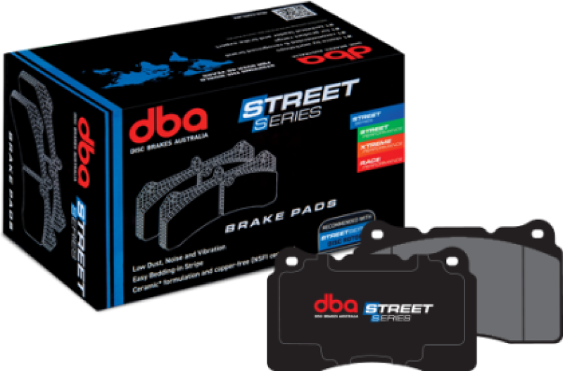 DBA 99-09 Honda S2000 Rear Street Series Brake Pad Set - DTX Performance