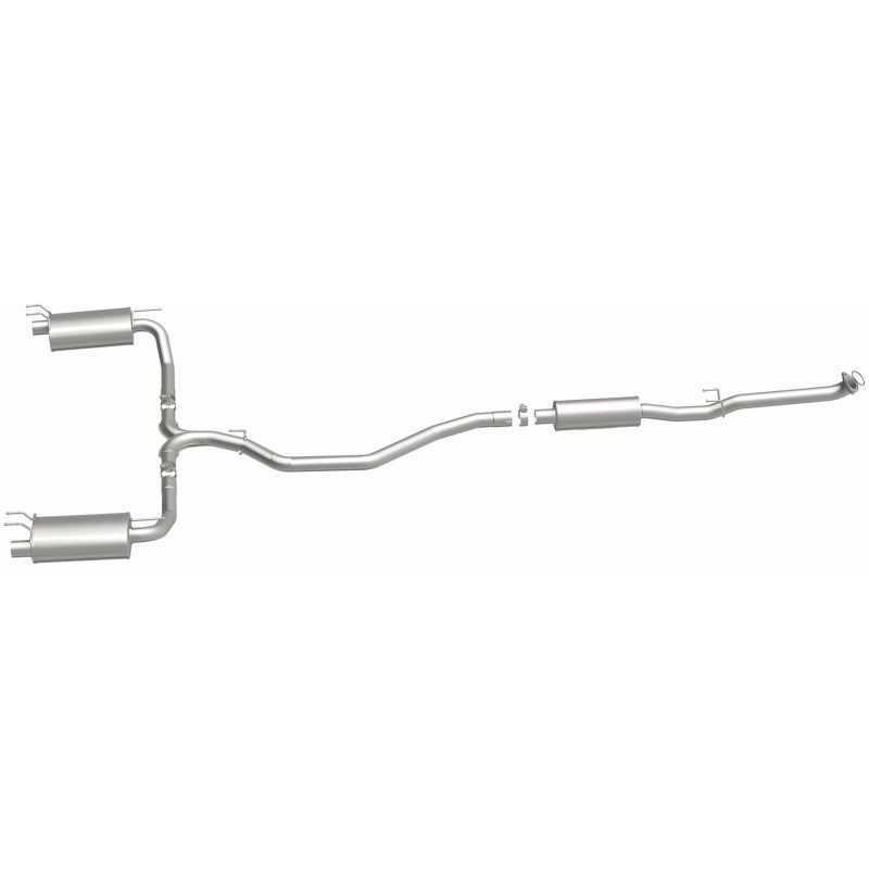 MagnaFlow CatBack 2018 Honda Accord L4 2.0LGAS 2.5in Dual Outlet Stainless Street Series Exhaust by DTX Performance