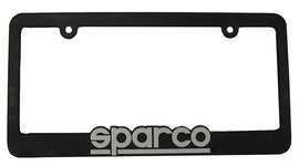 Sparco License Plate Frame Plastic - Ideal for performance car parts, DTX Performance accessories, and racing enthusiasts.