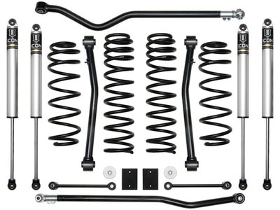 ICON 2018+ Jeep Wrangler JL 2.5in Stage 3 Suspension System, high performance auto parts, racing suspension, performance upgrades
