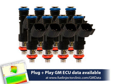 Load image into Gallery viewer, 1000cc (100 lbs/hr at OE 58 PSI fuel pressure) FIC Fuel  Injector Clinic Injector Set for LS2 engines (High-Z)