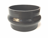 Silicone Hump Hose 4.25 Inch Black