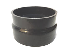 Load image into Gallery viewer, Silicone Step Hose 4.00 Inch/4.25 Inch ID 3 Ply Black Roto-Fab