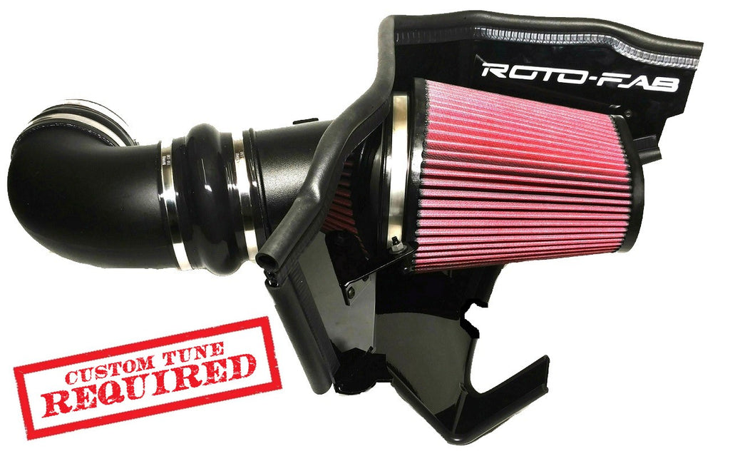 2016-24 Camaro SS With Whipple Supercharger Cold Air Intake With Oiled Filter