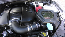 Load image into Gallery viewer, 2014-15 Chevrolet SS Sedan Cold Air Intake With Oiled Filter in engine bay, shown in performance car setup by DTX Performance.