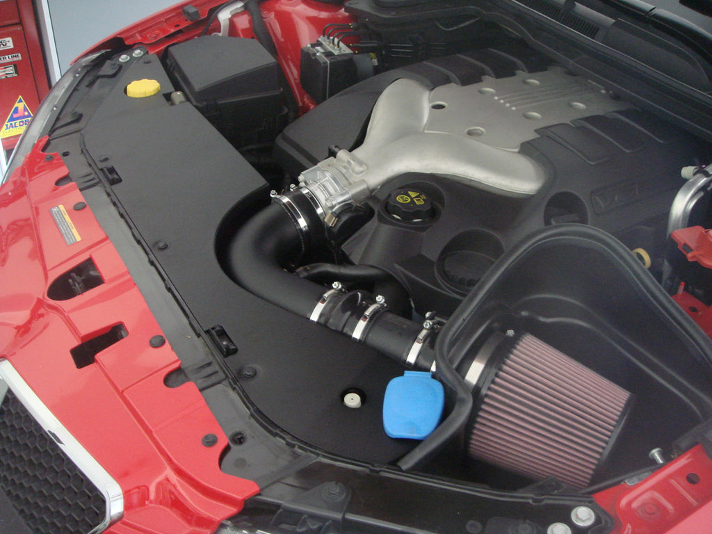 2008-09 Pontiac G8 V6 Radiator Cover Texture Black by DTX Performance for high performance car parts