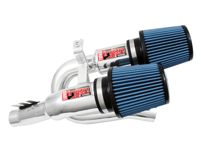 Injen 07-09 335i E92 / 08-09 135i E82 3.0L L6 Twin intake Polished Short Ram Intake, engine performance parts, cold air intake, DTX Performance