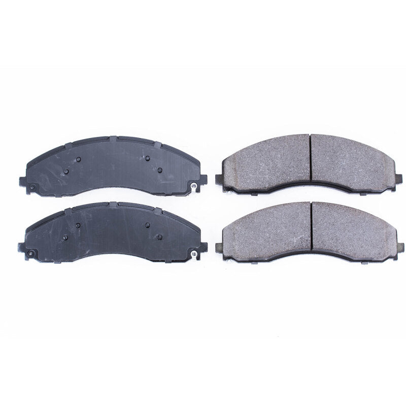 Power Stop 17-19 Ford F-450 Super Duty Front Z16 Evolution Ceramic Brake Pads - DTX Performance