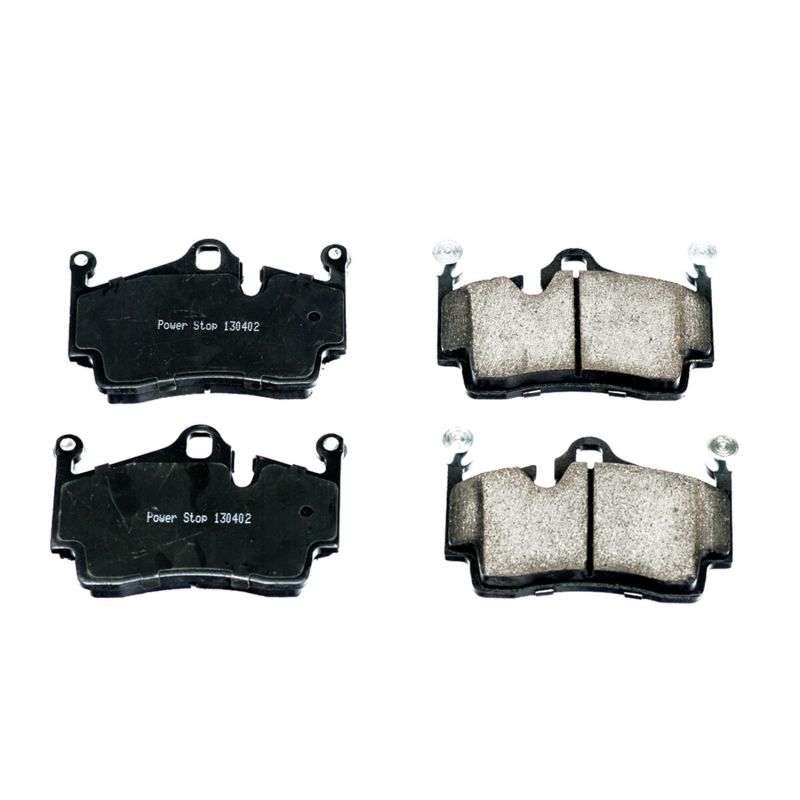 Power Stop 17-18 Porsche 718 Boxster Rear Z16 Evolution Ceramic Brake Pads - DTX Performance