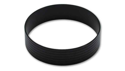Vibrant HD Aluminum Union Sleeve for 2in OD Tubing - Hard Anodized Black - Performance car parts by DTX Performance shop