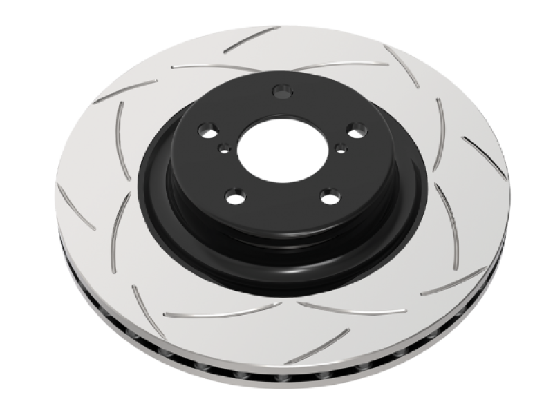 DBA 08-15 Mitsubishi EVO X Street T2 Slotted Front Brake Rotor, high performance brakes, DBA brake upgrades