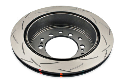 DBA 10+ Toyota 4Runner/FJ Cruiser Rear Slotted 4000 Series Rotor for high performance brakes and tuning upgrades