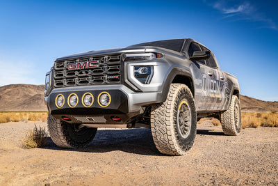 Off-road pickup with ICON 2015+ Chevrolet Colorado 0-2in Rear 2.0 Series Aluminum Shocks VS IR for performance car enthusiasts