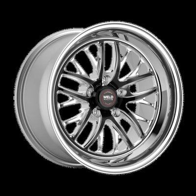 Weld S82 17x10 / 5x115 BP / 6.7in BS Black Wheel (High Pad) - Non-Beadlock