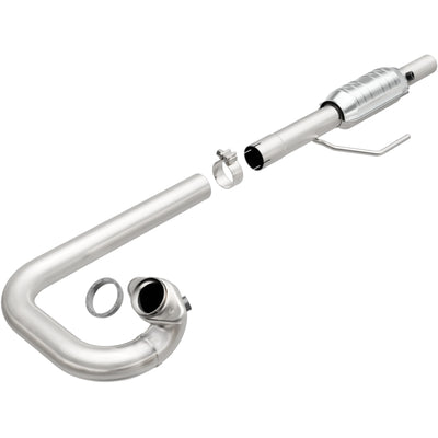 MagnaFlow Conv DF 97-99 Jeep Wrangler 4.0L exhaust system, performance upgrades at DTX Performance, high-performance auto parts.