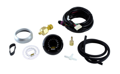 AEM 52mm Boost Digital Gauge -30-50psi, high performance auto parts by DTX Performance, ideal for performance upgrades and tuning.