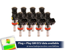 Load image into Gallery viewer, 1200cc (130 lbs/hr at OE 58 PSI fuel pressure) FIC Fuel  Injector Clinic Injector Set for LS3, LS7, LSA, L76, L92, and L99 engines (High-Z)