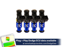 Load image into Gallery viewer, 1200cc (Previously 1100cc) FIC Dodge SRT-4 Fuel Injector Clinic Injector Set (High-Z)