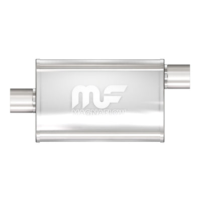 MagnaFlow Muffler Mag SS 14X4X9 2.5 O/C  premium performance exhaust for engine tuning by DTX Performance, a veteran owned shop.
