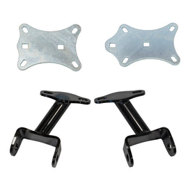 QA1 63-87 C10 LS Engine Mount Kit for performance upgrades. DTX Performance parts for Chevrolet C10 Pickup. High-performance engine support.