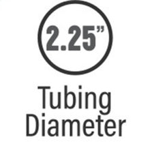 Load image into Gallery viewer, 2.25 inch tubing diameter for MagnaFlow Sys CB 06- Honda Civic 1.8L exhaust, performance car parts by DTX Performance.