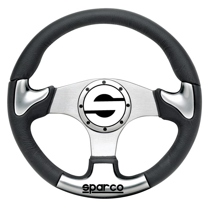 Sparco Steering Wheel P 222 Silver | Performance car parts by DTX Performance | Aftermarket upgrades | Veteran owned shop