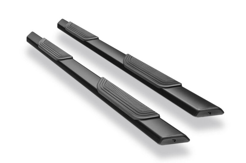 RealTruck 15-26 Ford F150 Super Crew / 17-26 F250/F350 SD Super Cab Traxio 4in Nerf Bars - Tex. Blk