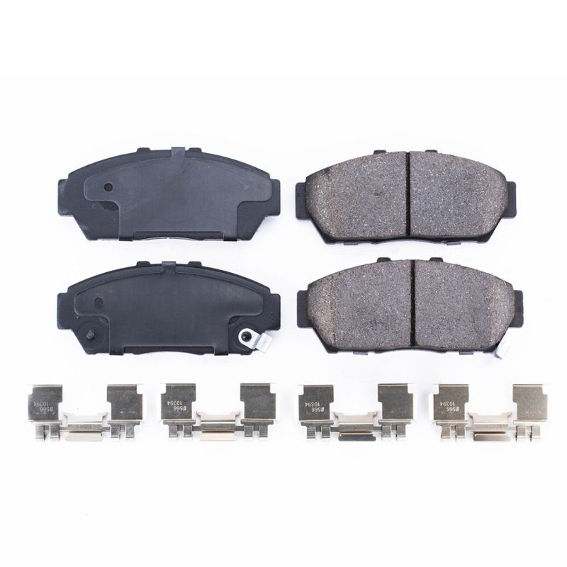 Power Stop 94-01 Acura Integra Front Z17 Evolution Ceramic Brake Pads w/Hardware - DTX Performance