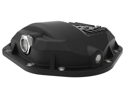 aFe Pro Series Dana 60 Front Differential Cover Black w/ Machined Fins 17-20 Ford Trucks (Dana 60), performance car parts