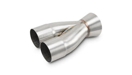Vibrant 2-1 SS Merge Collectors (2-1/2in Inlet Slipover ID 3-1/2in Outlet OD) - Sold Individually; performance car parts DTX Performance
