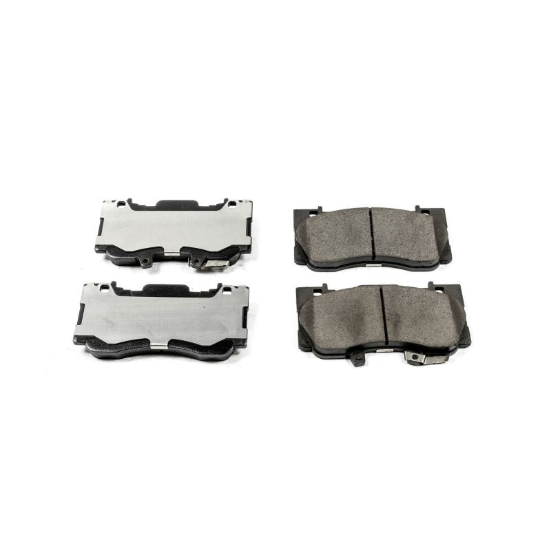 Power Stop 15-19 Ford Mustang Front Z16 Evolution Ceramic Brake Pads - DTX Performance