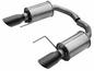 Roush 15-26 Mustang V6 / EcoBoost Black Tip Axle Back Exhaust