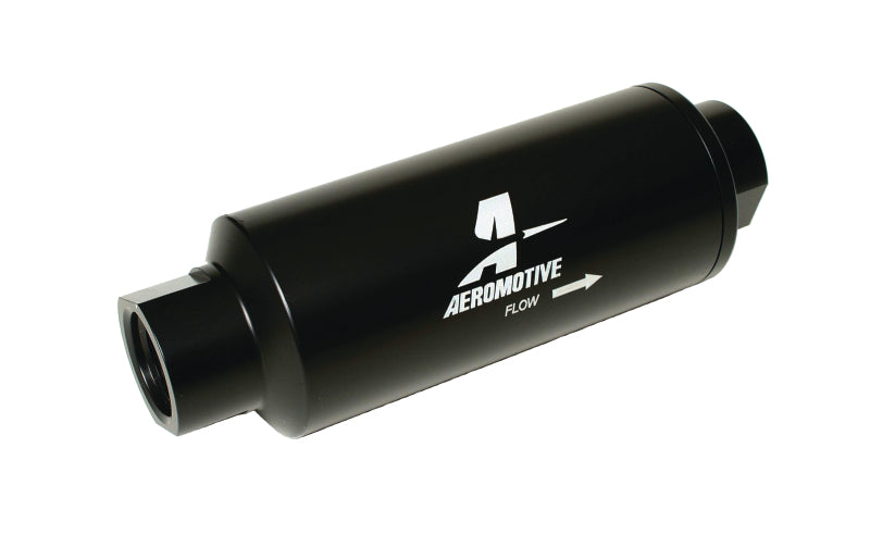 Aeromotive In-Line Filter - (AN-12 ORB) 10 Micron Microglass Element for performance car tuning by DTX Performance