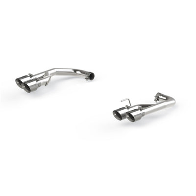 MBRP 18-20 Ford Mustang GT 2.5in T304 Non Active Dual Axle Back Exhaust System - 4in Dual Wall Tips, performance car parts