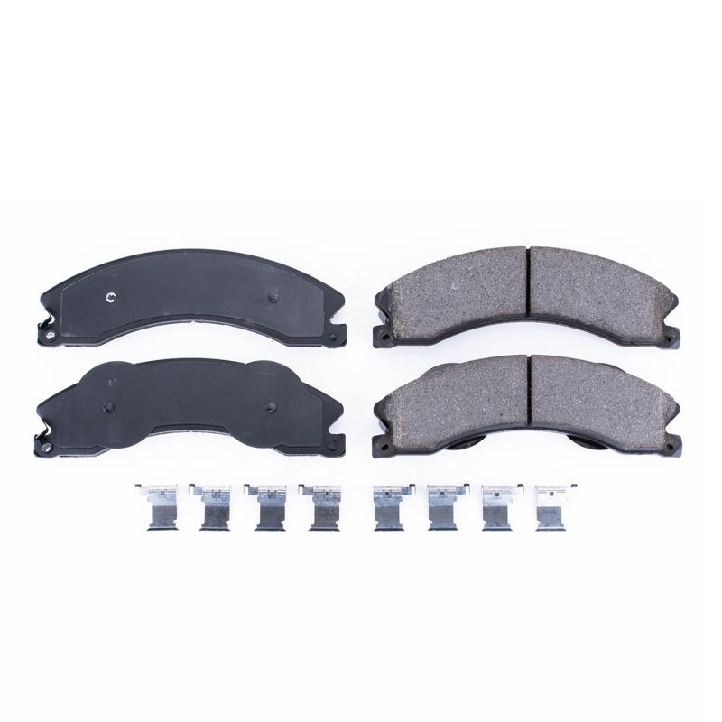 Power Stop 2011 GMC Sierra 2500 HD Front or Rear Z17 Evolution Ceramic Brake Pads w/Hardware - DTX Performance