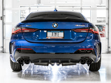 Load image into Gallery viewer, AWE Tuning 2019+ BMW M340i (G20) Non-Resonated Touring Edition Exhaust - Quad Diamond Black Tips - DTX Performance