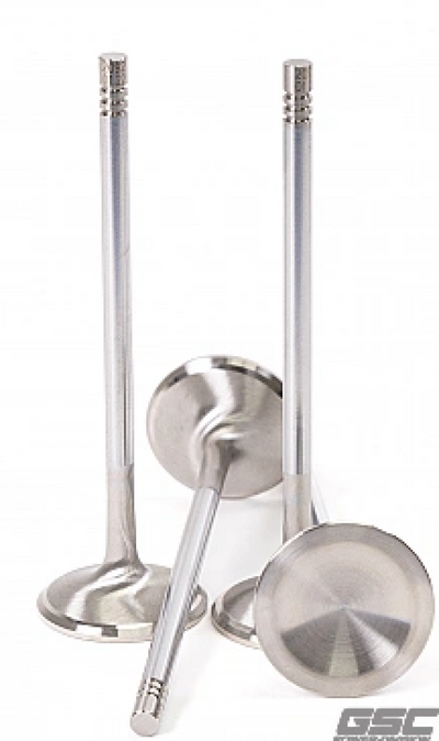 GSC P-D Toyota Supra/BMW Z4 B58 / BMW M3/M4 S58 Chrome Polished 28.5mm Head Exhaust Valve - Single for performance upgrades